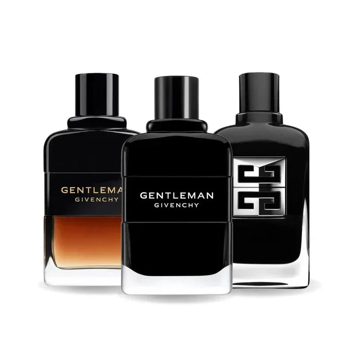 Lot de 3 parfums : GENTLEMAN, GENTLEMAN RÉSERVE & GENTLEMAN SOCIETY – 100 ml